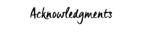 Acknowledgments
