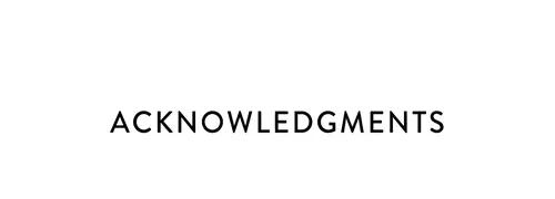Acknowledgments
