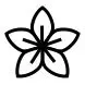 Vellum flower icon