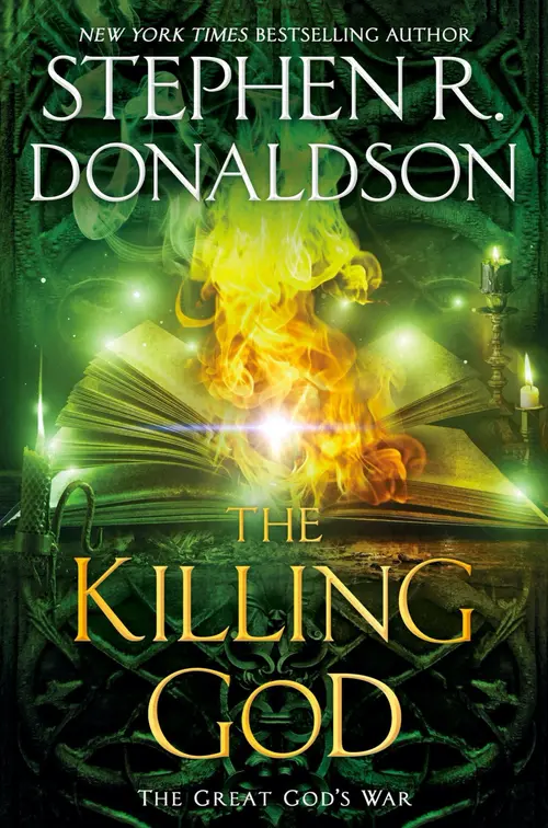 Cover for The Killing God, Author, Stephen R. Donaldson
