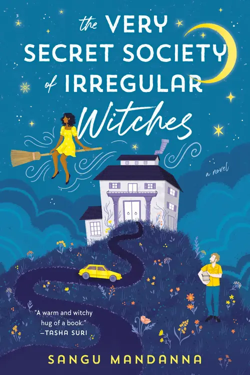 Cover for The Very Secret Society of Irregular Witches, Author, Sangu Mandanna