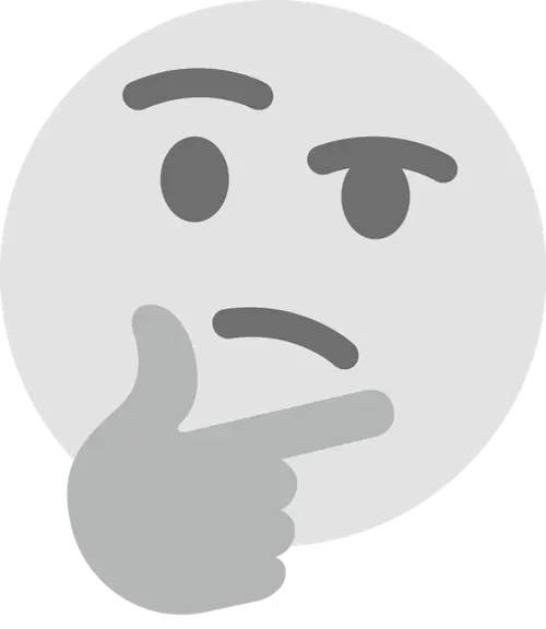 thinking emoji