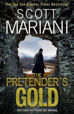 Advertisement image: The Pretender’s Gold by Scott Mariani