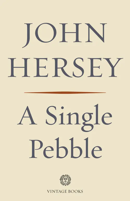 Cover for A Single Pebble