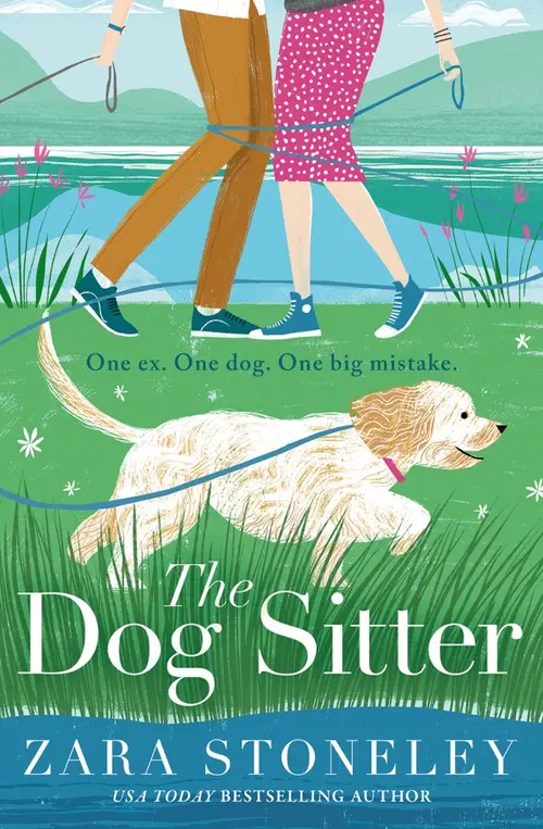 Book cover of The Dog Sitter by Zara Stoneley.