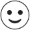 Slightly smiling face emoji