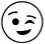 winking face emoji