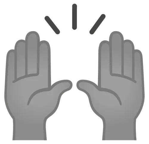 raising hands emoji