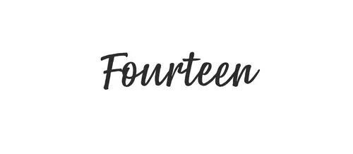 Fourteen