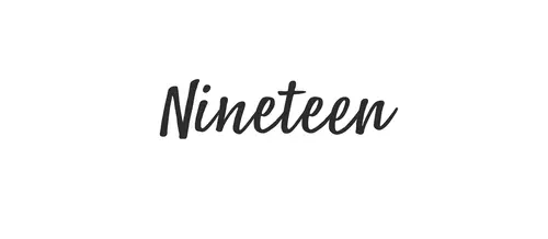 Nineteen