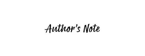 Author’s Note