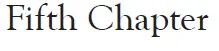 fifth chapter