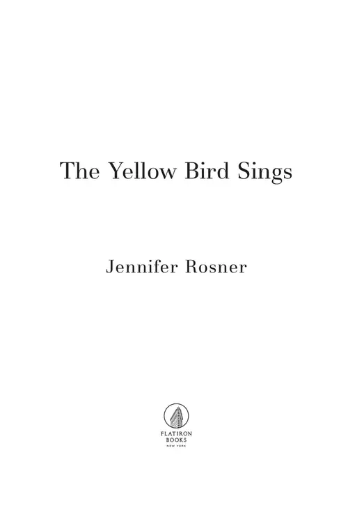 The Yellow Bird Sings by Jennifer Rosner