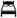 honeymoon icons, mono vector symbols