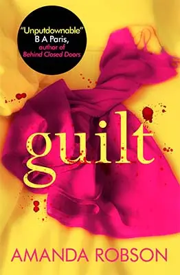 Advertisement image: Guilt by Amanda Robson