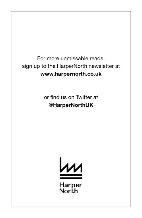 Advertisement image for HarperNorth website and social media channels