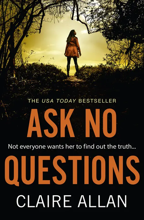 Cover image: Ask No Questions by Claire Allan