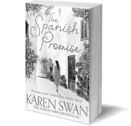 Advertisement image: The Spanish Promise by Karen Swan