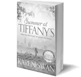 Advertisement image: Summer at Tiffany’s by Karen Swan