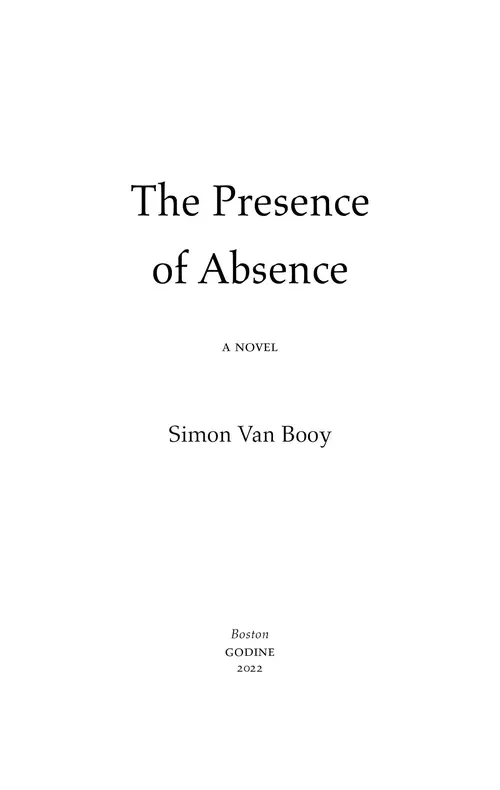 The Presence of Absence title page