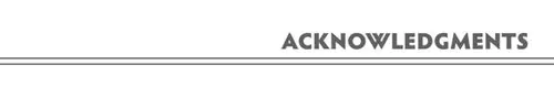 ACKNOWLEDGMENTS