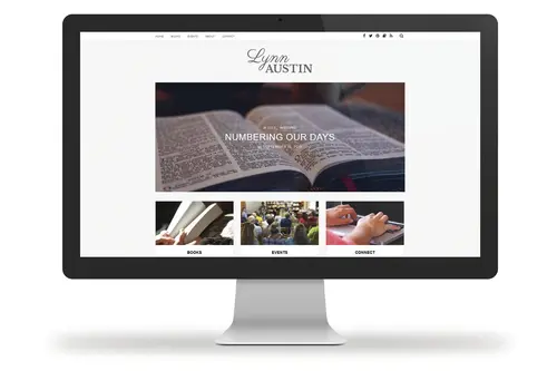 image of Lynn Rivers’s website