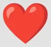 red heart