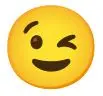 winking face