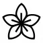 Vellum flower icon