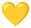 yellow heart