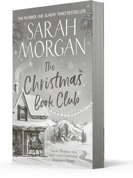 advertisement image: The Christmas Book Club by Sarah Morgan