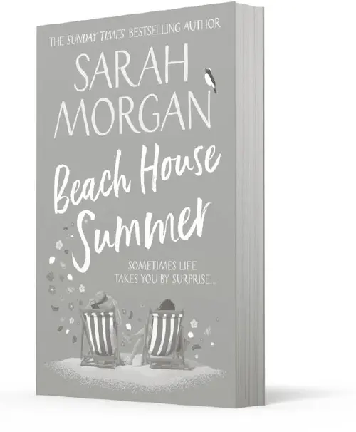 advertisement image: Beach House Summer by Sarah Morgan