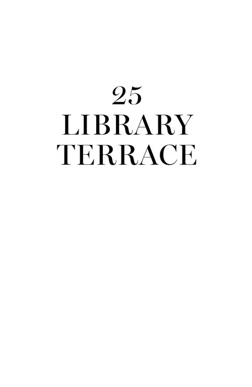 Half title for 25 Library Terrace