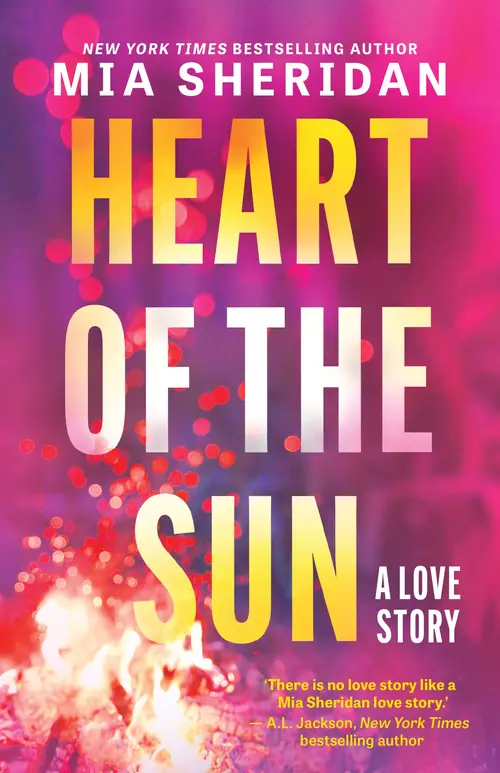 Cover: Heart of the Sun, by Mia Sheridan.