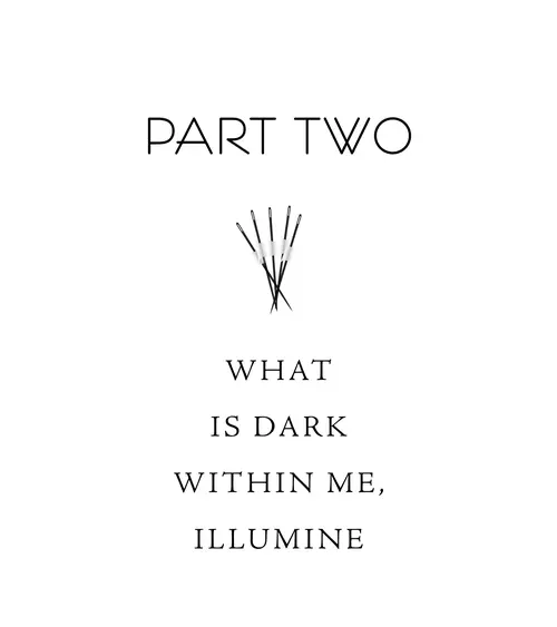 Part Two What is dark within me, illumine