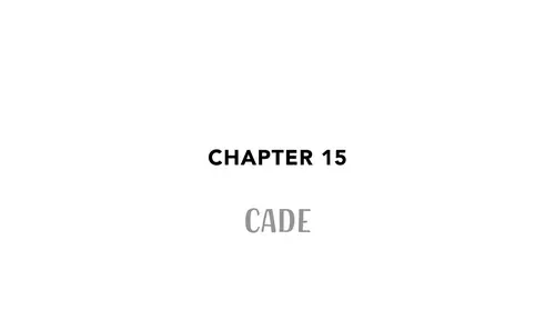 Chapter 15 CADE