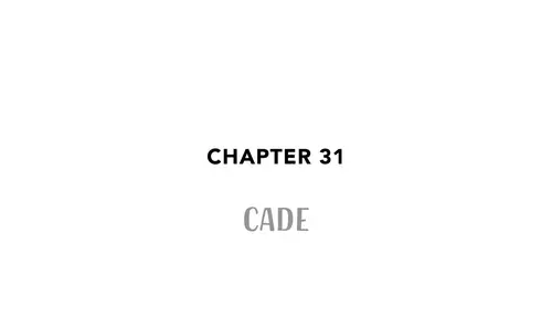 Chapter 31 CADE