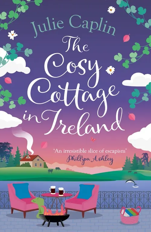 The book cover of The Cosy Cottage in Ireland by Julie Caplin.