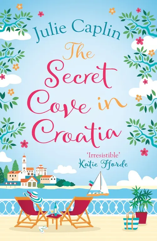 The book cover of The Secret Cove in Croatia by Julie Caplin.