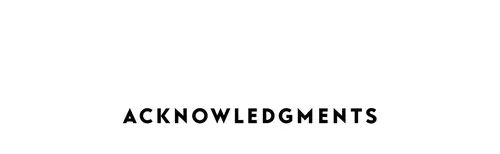 Acknowledgments
