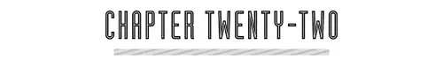 CHAPTER TWENTY-TWO
