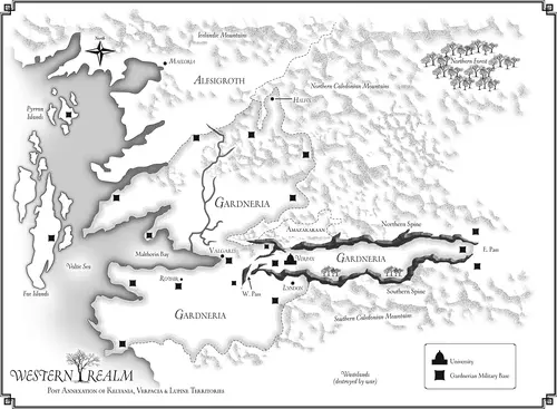 Western Realm Map