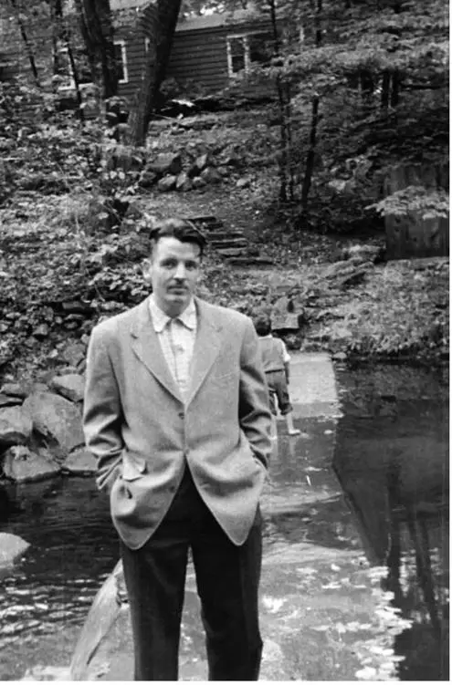 Frederick and Chris, circa 1957 Frederick in the woods outside the family home in Fairfield County, Connecticut, circa 1957