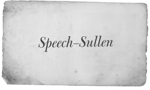 Speech–Sullen
