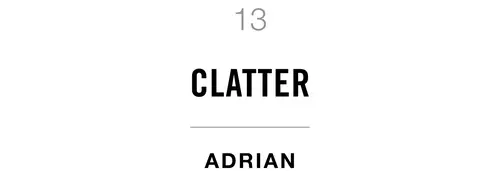 13 Clatter Adrian