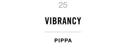 25 Vibrancy Pippa
