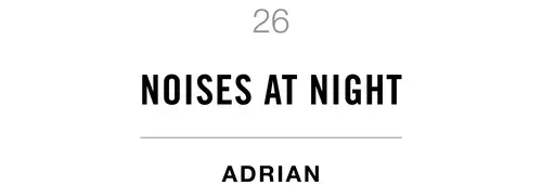 26 Noises at Night Adrian