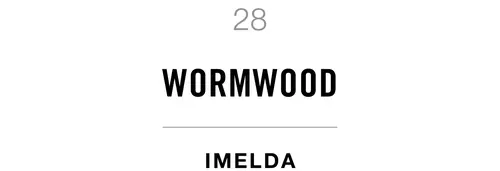 28 Wormwood Imelda