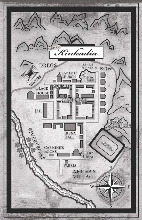 Kinkadia Map