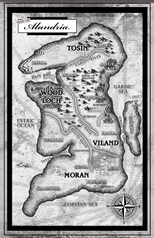 Alandria Map
